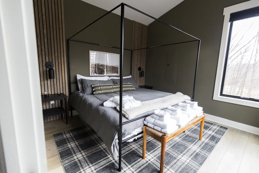 Enjoy hotel-room luxury in a king size bed with a premium foam mattress