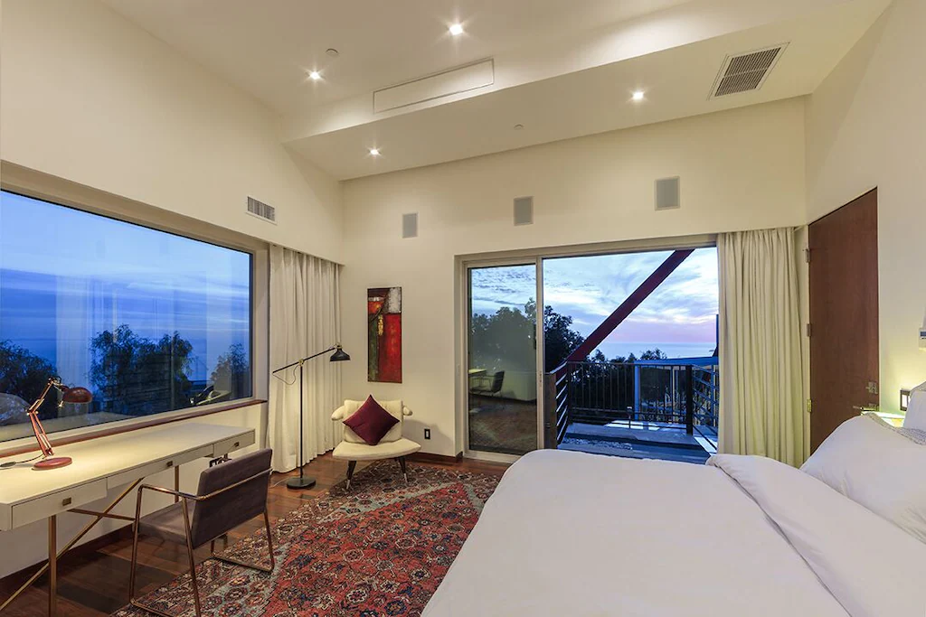 Suite 2 with a wonderful outside view.