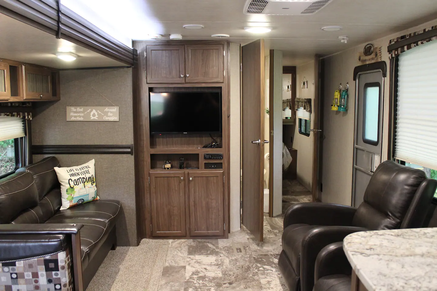 Smart TV with Netflix in the main living space