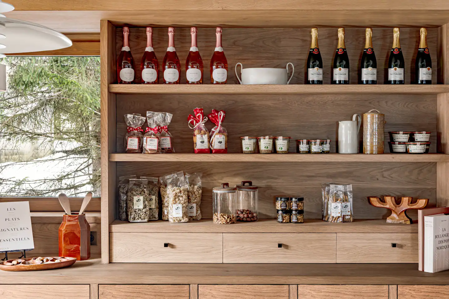 Fully equipped culinary hub.