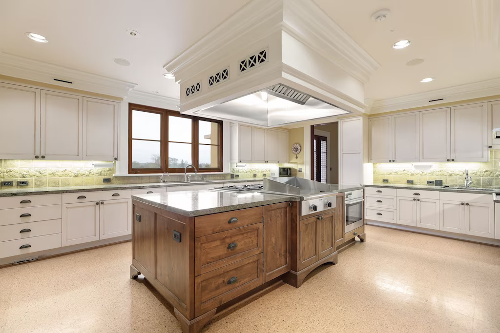 A main floor kitchen