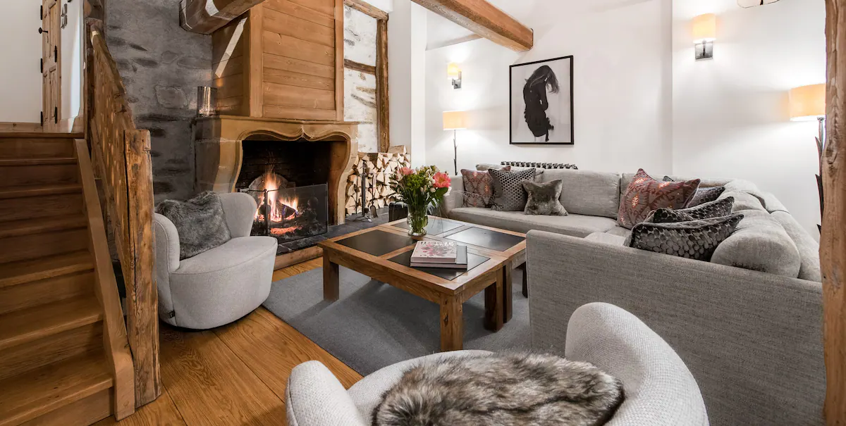 Stylish and inviting living room with modern decor and cozy ambiance.
