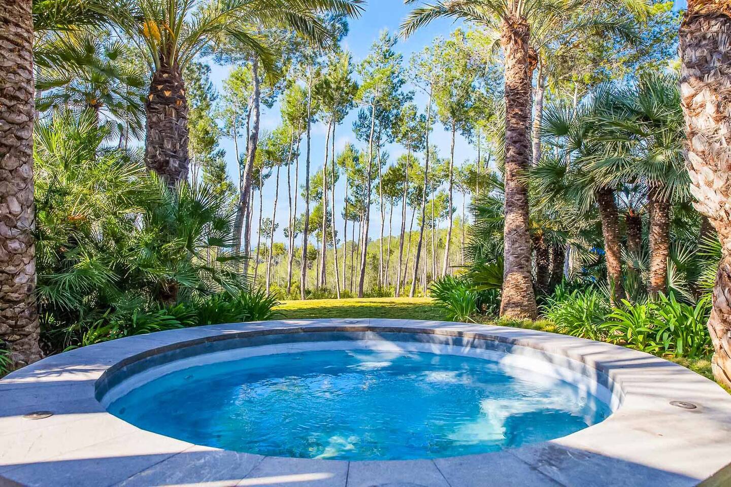 Soothing soak with a view to remember.
