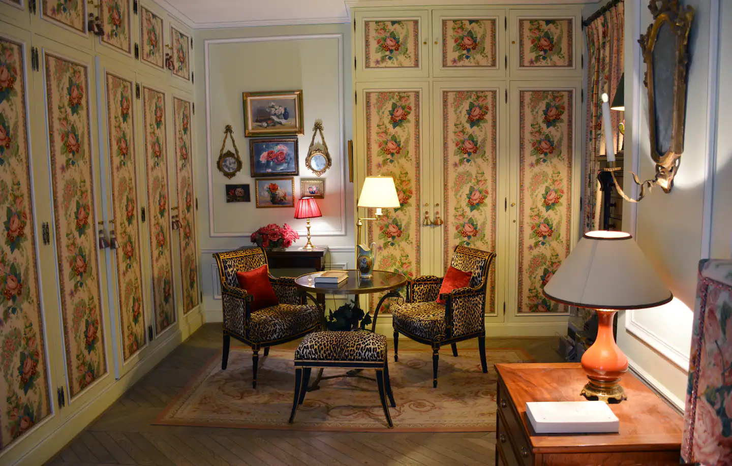 Living corner in the main bedroom.