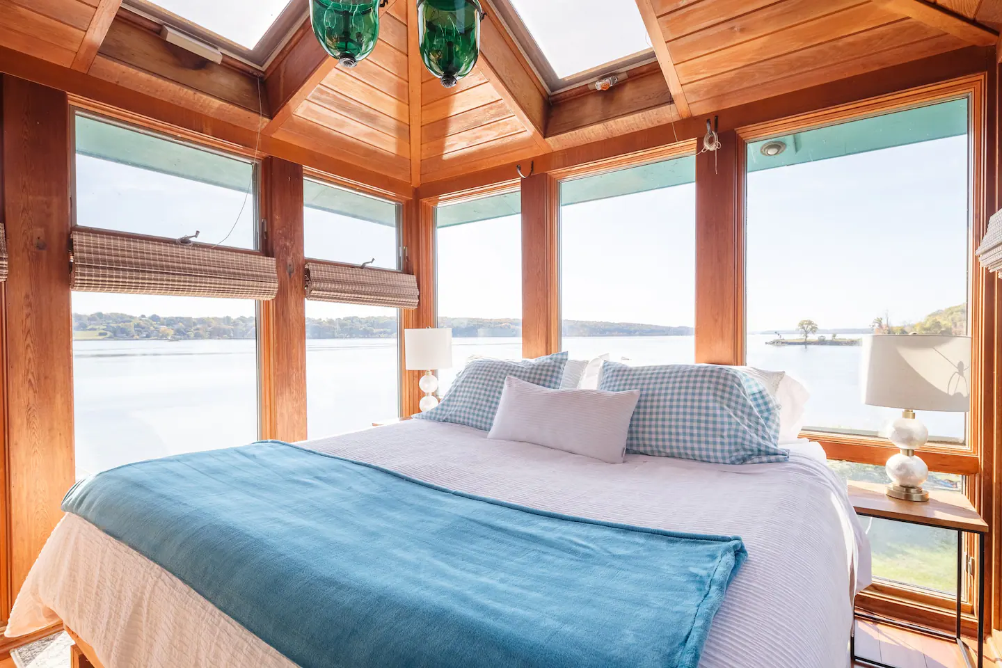 Relax while viewing the amazing views of the river.