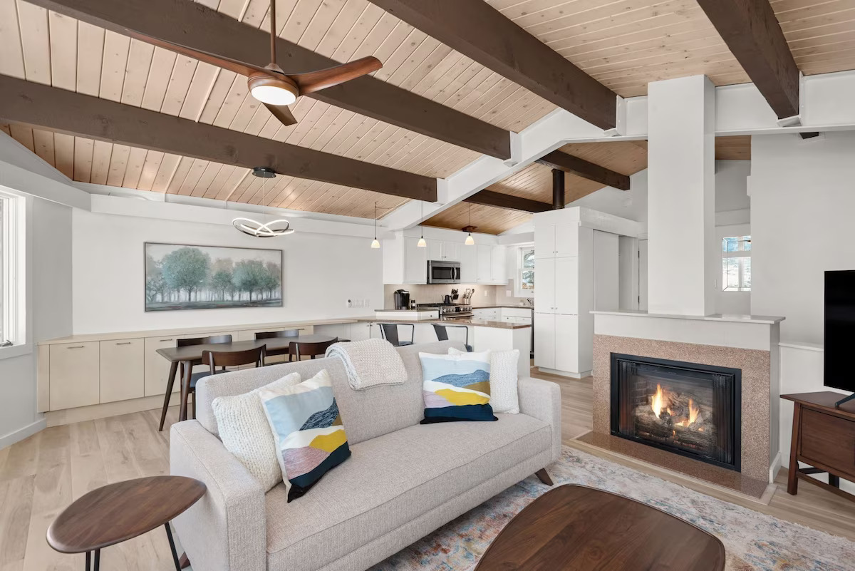 View of living room