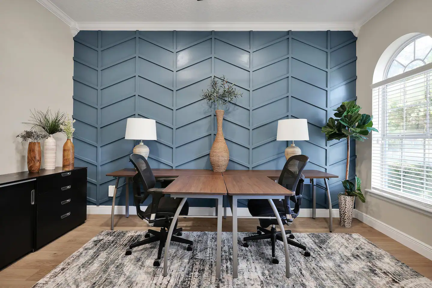 This amazing rental also includes an office for your work stuff.