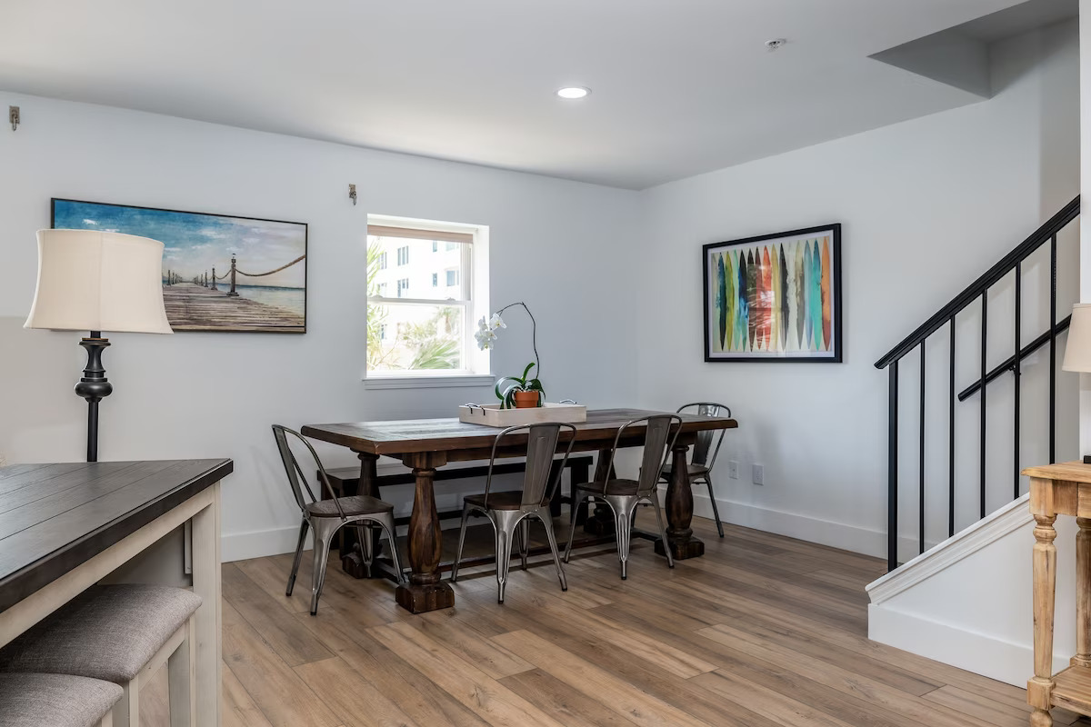 Large dining area