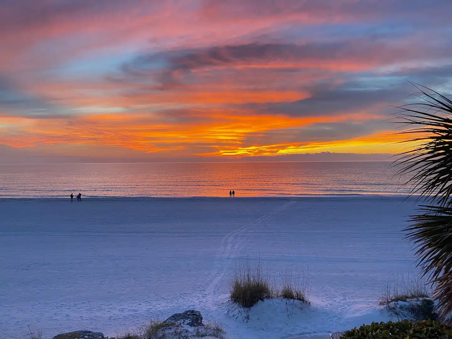 Stunning sunsets.