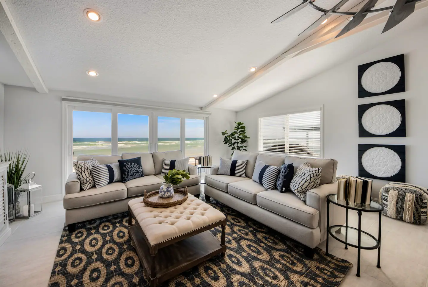 Lots of space and great views from living area