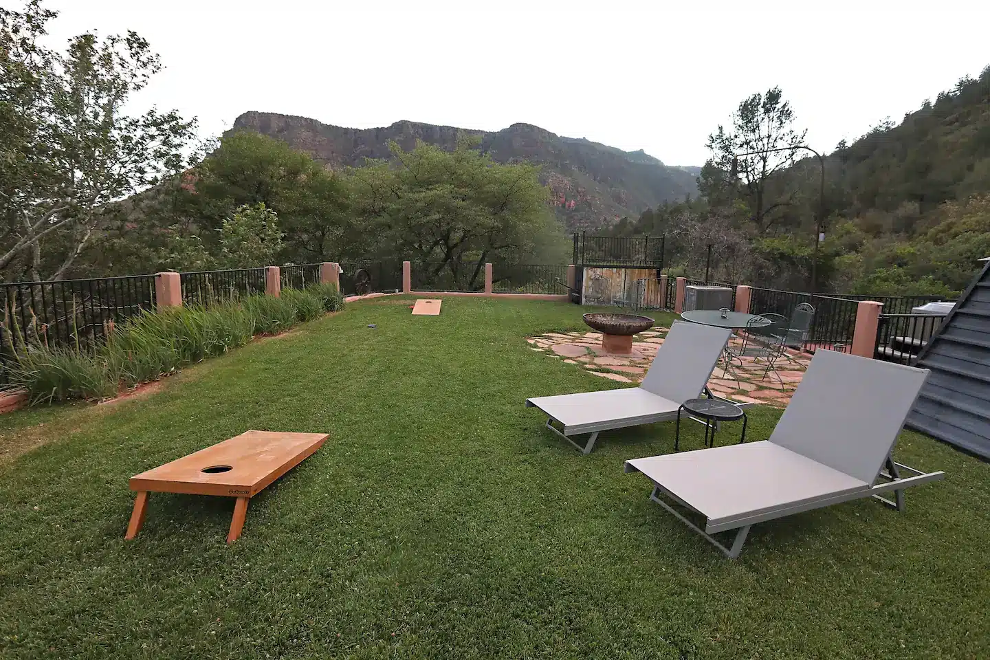 Relax or play games or jump in the hot tub and take in those incredible views