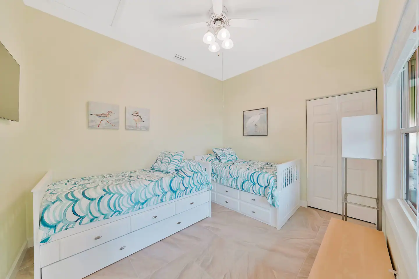 Second Bedroom - One Twin Trundle - One Twin Bed