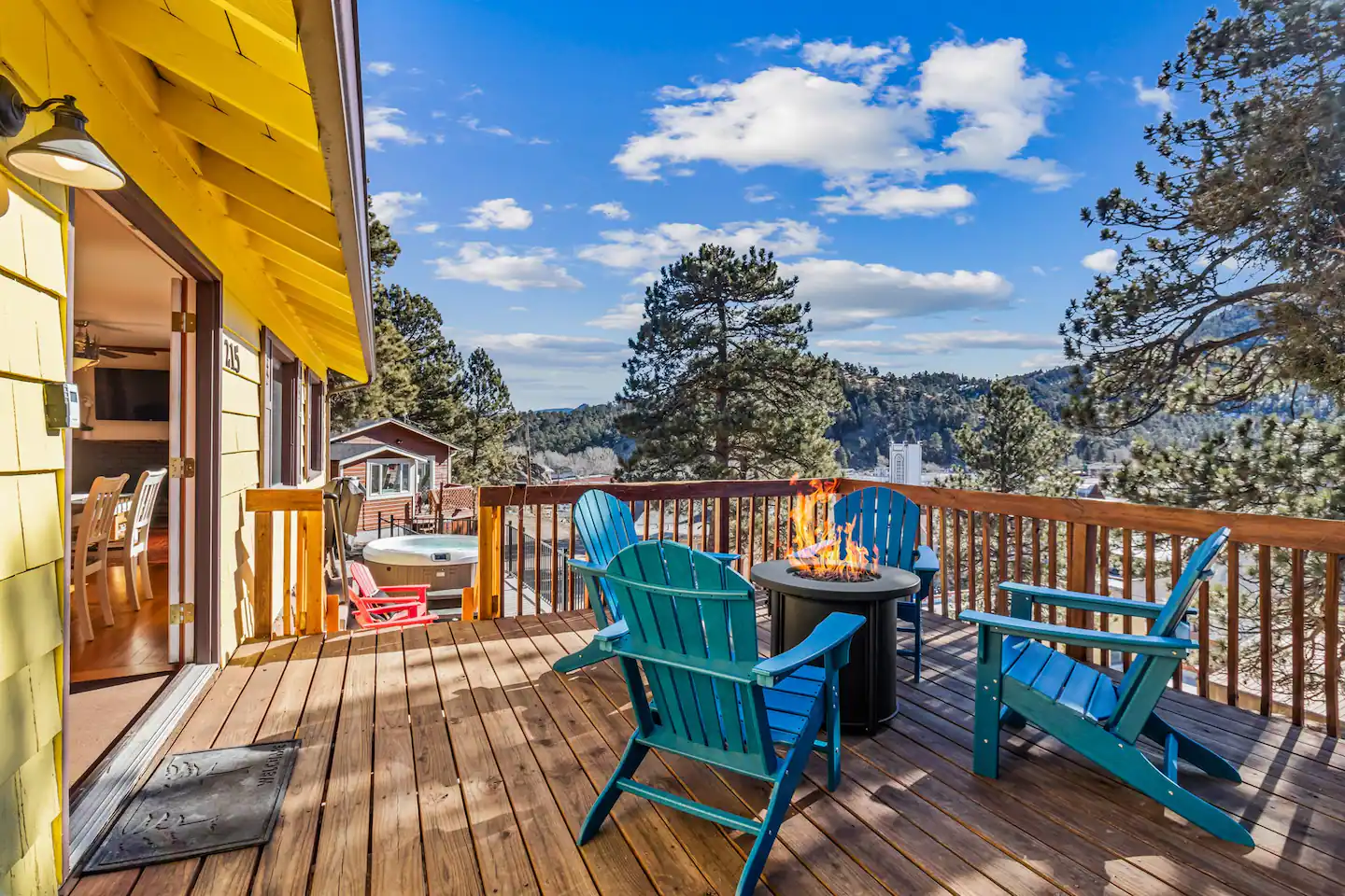 There is an outdoor grill with propane provided for your use.