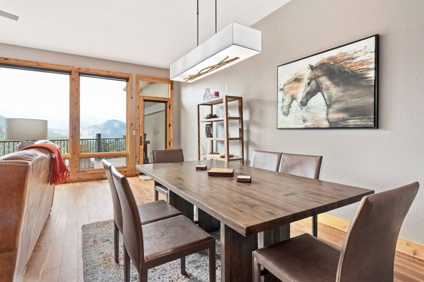 Special dining experience with seating enough for 6 individuals.