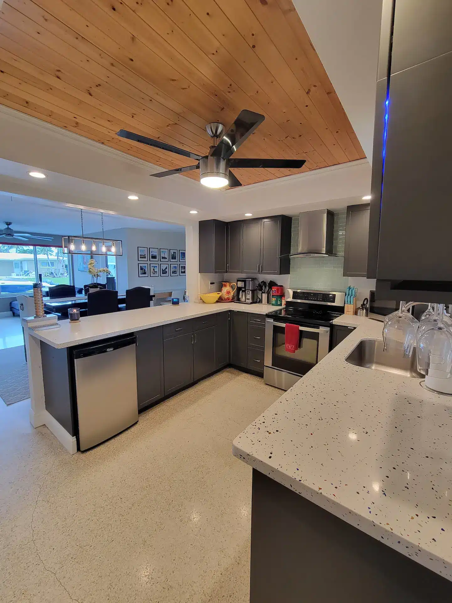 Well equipped kitchen